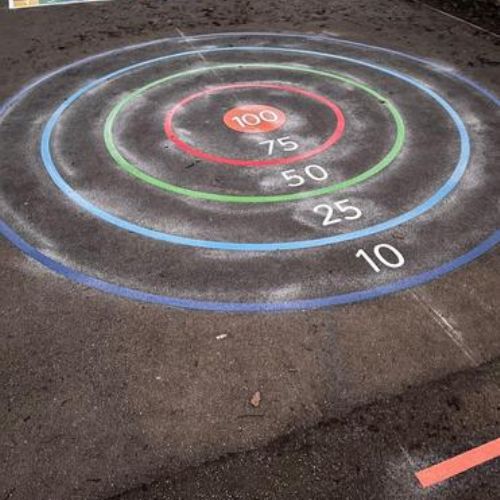 New Playground Markings